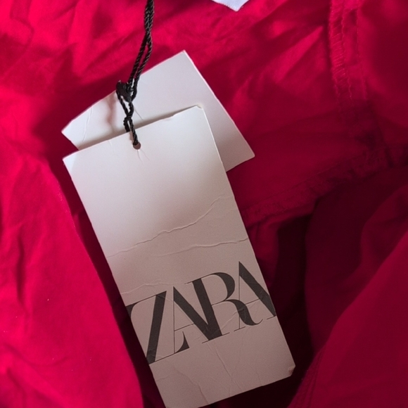 Zara Bloggers Favorite Red Midi Dress - Picture 6 of 6